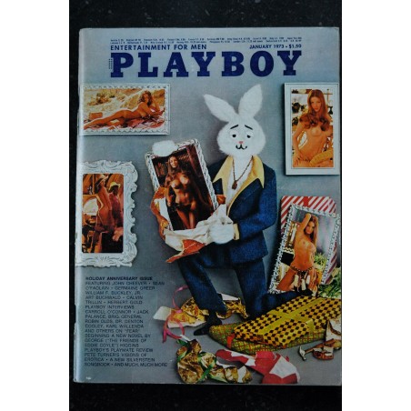 PLAYBOY Us 1973 01 PETE TURNER'S VISIONS OF EROTICA CARROLL O'CONNOR VINTAGE   MIKI GARCIA   Linda Summers Lena Soderberg