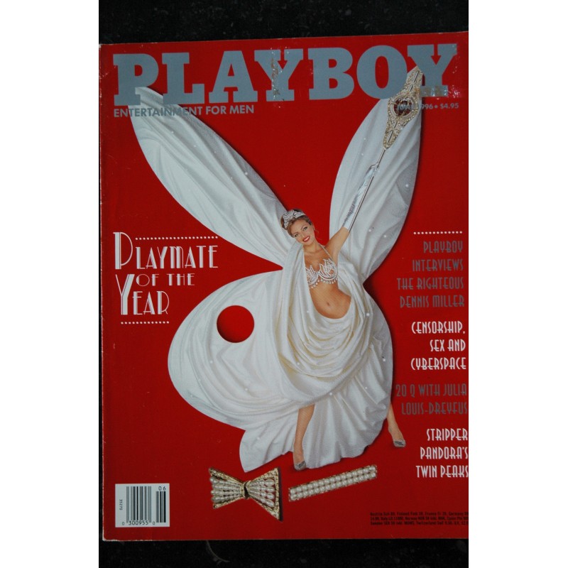 PLAYBOY US 1996 06 JUNE INTERVIEW DENNIS MILLER STACY SANCHES KARIN TAYLOR PANDORA PEAKS