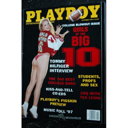 PLAYBOY US 1997 10 The 100 BEST COLLEGE BARS TEA LEONI PLAYBOY US 1997 10 The 100 BEST COLLEGE BARS TEA LEONI