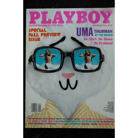 PLAYBOY US 1996 09 INTERVIEW NICOLAS CAGE JENNIFER ALLAN UMA THURMAN INTEGRAL NUDES