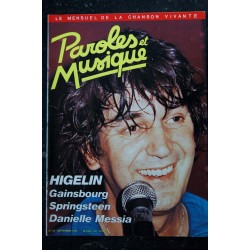 Paroles & Musique    51   * 1985  06  *  SPECIAL LEO FERRE  LOUIS ARTI  ALLAIN LEPREST  OUM KALTHOUM  Jack LANG