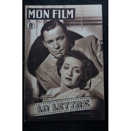 Mon film  n° 483  * novembre 1955  *  FUTURES VEDETTES  COVER BRIGITTE BARDOT + 5 pages