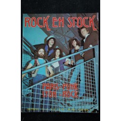 ROCK en STOCK  1977  n° 1 RARE  T.E.E. BIJOU BOBBY MICHEL BULTEAU EMMYLOU HARRIS CHUCK BERRY JM JARRE