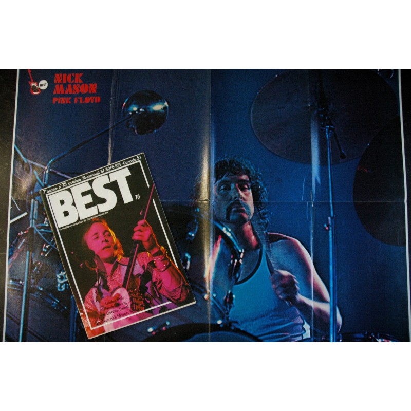 BEST 072  N° 72  juillet 1974  Spécial USA ELTON JOHN E.L.P.  Lou REED KINKS  SPARKS