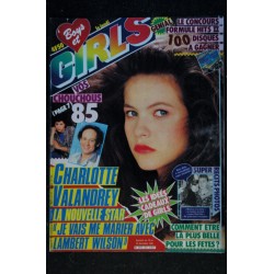 BOYS et GIRLS   n°  313  * décembre 1985 *  JEAN-LUC LAHAYE  BALAVOINE  STING