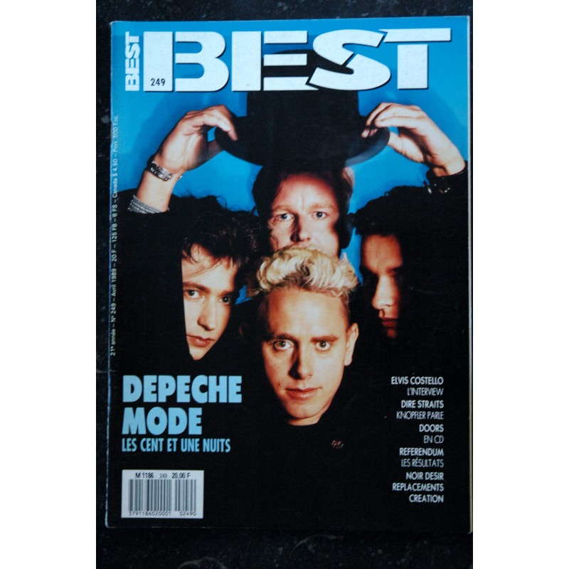 BEST 240 JUILLET 1988 COVER MICHAEL JACKSON INXS EN AMERIQUE PINK FLOYD 2 POSTERS SPRINGSTEEN