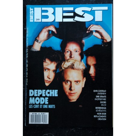 BEST 240 JUILLET 1988 COVER MICHAEL JACKSON INXS EN AMERIQUE PINK FLOYD 2 POSTERS SPRINGSTEEN