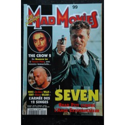 Ciné Fantastique MAD MOVIES  n° 98  * 1996 *   The X Files   HERCULE  Johnny Mnemonic  SCREAMERS