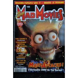 Ciné Fantastique MAD MOVIES  n°103  * 1996 *  INDEPENDENCE DAY Les aliens attaquent !