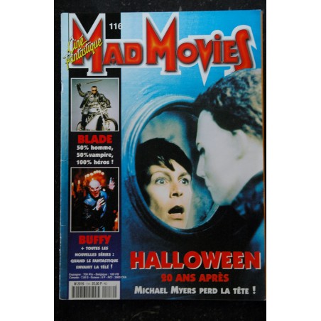 Ciné Fantastique MAD MOVIES  n°115  * 1998 *   GODZILLA  L'EFFET GORE  SMALL SOLDIERS