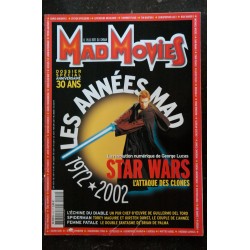 Ciné Fantastique MAD MOVIES  n°138 * 2002 *  LE SEIGNEUR DES ANNEAUX Peter JACKSON  MONUMENTAL !
