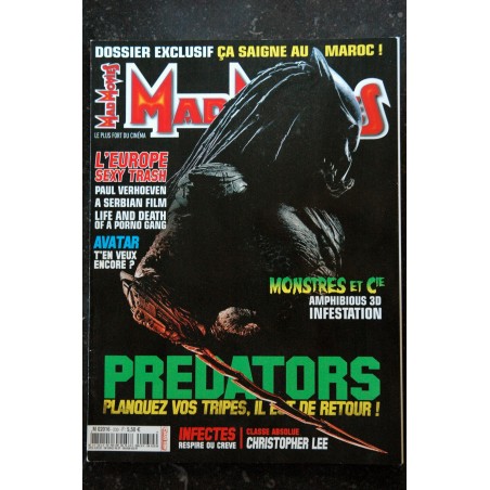 Ciné Fantastique MAD MOVIES  n°220  * 2009 *  TERMINATOR Renaissance  Antichrist  Moon  Vertige  Jusqu'en enfer PANDORUM
