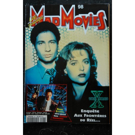Ciné Fantastique MAD MOVIES  n° 91  * 1994 *   Génération MANGA  The MASK  TETSUO  Le FLEAU  WOLF