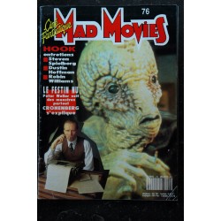 Ciné Fantastique MAD MOVIES  n° 74  * 1991 *  EVIL DEAD 3  ROCKETEER  FREDDY  Capitaine ELBERGSPI