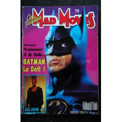 Ciné Fantastique MAD MOVIES  n° 76  * 1992 *  HOOK  S. SPIELBERG D. HOFFMAN R. WILLIAMS  Le Festin nu P. Weller CRONENBERG