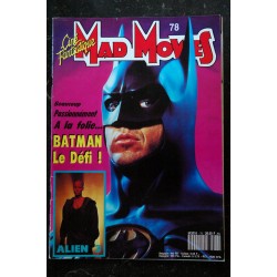 Ciné Fantastique MAD MOVIES  n° 76  * 1992 *  HOOK  S. SPIELBERG D. HOFFMAN R. WILLIAMS  Le Festin nu P. Weller CRONENBERG
