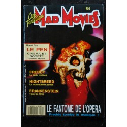 Ciné Fantastique MAD MOVIES  n° 36  * 1985 *  DAY OF THE DEAD  RE ANIMATOR  PLANETE INTERDITE