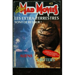 Ciné Fantastique MAD MOVIES  n° 42  * 1986 *  FROM BEYOND  INVADERS FROM MARS  POLTERGEIST II  PSYCHOSE III