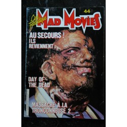 Ciné Fantastique MAD MOVIES  n° 42  * 1986 *  FROM BEYOND  INVADERS FROM MARS  POLTERGEIST II  PSYCHOSE III