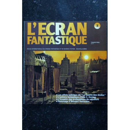 L'écran fantastique   n°  2  * 1977  *  Star Wars Georges Lucas George A. Romero Cronenberg Subotsky Peter Lorre