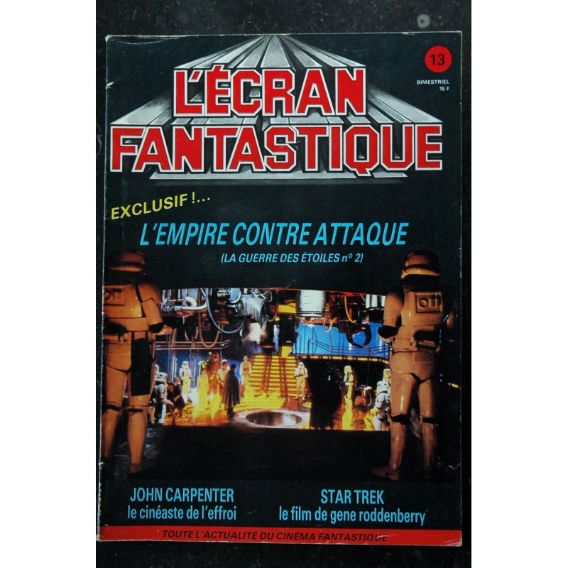 L'écran fantastique   n° 25  * 1982 *  G ROMERO STEPHEN KING TOM BURMAN