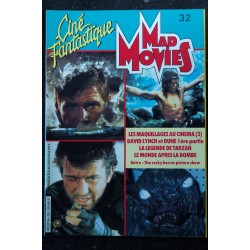 Ciné Fantastique MAD MOVIES  n° 31  * 1984 *  INDIANA JONES TEMPLE MAUDIT  Le Hard Fantastique Américain