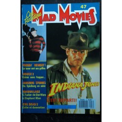 Ciné Fantastique MAD MOVIES  n° 46  * 1987 *   SUPERMAN 4  KING KONG II  Maquillages My Demon Lover