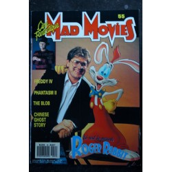 Ciné Fantastique MAD MOVIES  n° 55  * 1988 *  ROGER RABBIT  FREDDY IV  PHANTASM II  THE BLOB  CHINESE GHOST STORY