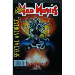 Ciné Fantastique MAD MOVIES  n° 57  * 1989 *  SPECIAL AVORIAZ  Russel Meddings Boivin Cockliss Carmen