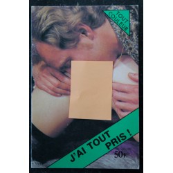 LANGUE-MOI  * 1987 *   Edition Contact  Vintage Erotic  Roman  Photos  16 pages Adultes