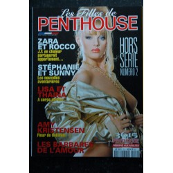 LES FILLES DE PENTHOUSE HS  2 AMY KRISTENSEN ZARA WHITE INTEGRAL NUDE EROTIC CHIC