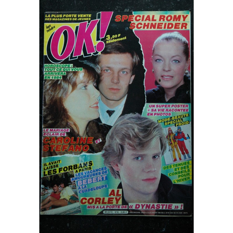 OK ! âge tendre 415  SOPHIE MARCEAU PHILIPPE LAVIL