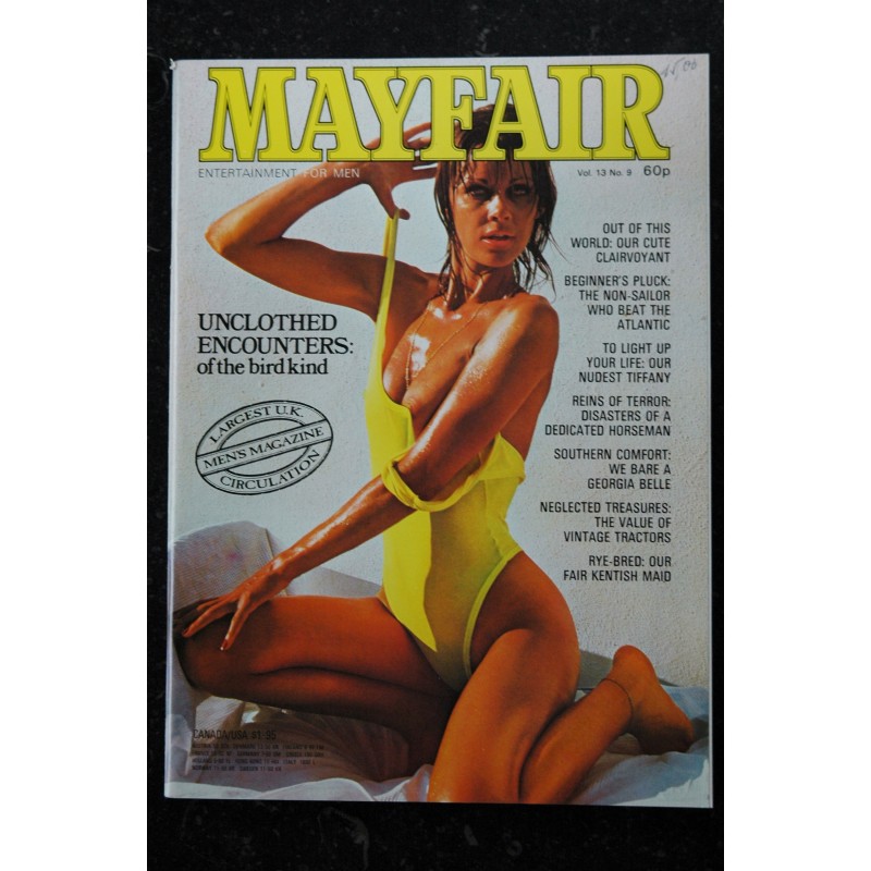 MAYFAIR 26/1 MORGAN TAYLOR TIMEA RABA INTEGRAL NUDE GILRS AU NATUREL CHARME SEXY