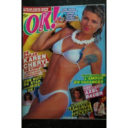 OK ! âge tendre 447  Karen CHERYL Axel BAUER Michael JACKSON