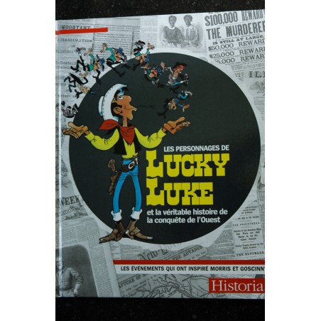 HISTORIA Hors-Série   Les personnages de LUCKY LUKE ...  *   2013  *  Relié Hardcover 130 pages