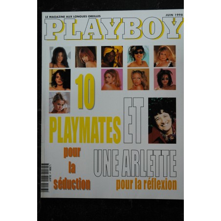 PLAYBOY 067 JUIN 1998 DEANNA BROOKS SUNG HI LEE RENEE MARIE TESS EGGEN STACY SANCHES ALYSSA MILANO INTERVIEW ARLETTE LAGUILLER