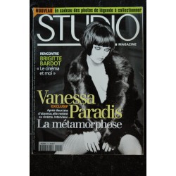 STUDIO MAGAZINE  94 1995 COVER VANESSA PARADIS + 8 pages  Robert REDFORD Carole Bouquet Lambert Klapish