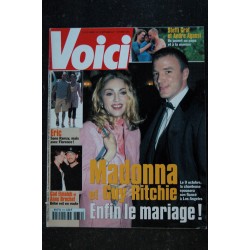 VOICI  644  MARS 2000 COVER MADONNA SE MARIE CARLA BRUNI MYLENE FARMER