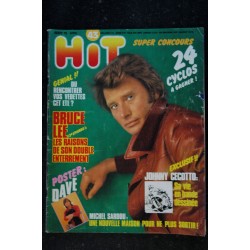 Hit Magazine 43  * 1975 août  *   BRUCE LEE DAVE SARDOU  Johnny CECOTTO