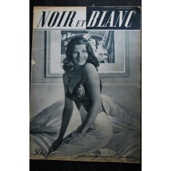 NOIR ET BLANC  215  *  6 avril 1949  RITA HAYWORTH  - Monaco prie pour son Prince - Yvonne MENARD  reine du sex appeal