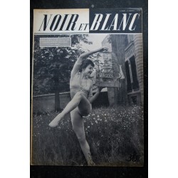 NOIR ET BLANC  270  *  26 avril 1950  *  Renée JEANMAIRE - Michel SIMON - Au printemps à Paris les amoureux sont seuls au monde