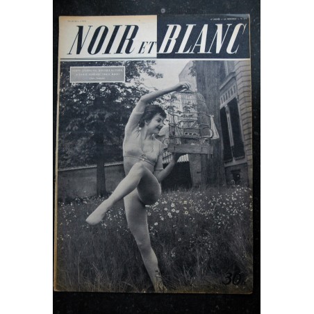 NOIR ET BLANC 270 * 26 avril 1950 * Renée JEANMAIRE - Michel SIMON - Au printemps à Paris les amoureux sont seuls au monde NOIR ET BLANC 270 * 26 avril 1950 * Renée JEANMAIRE - Michel SIMON - Au printemps à Paris les amoureux sont seuls au monde