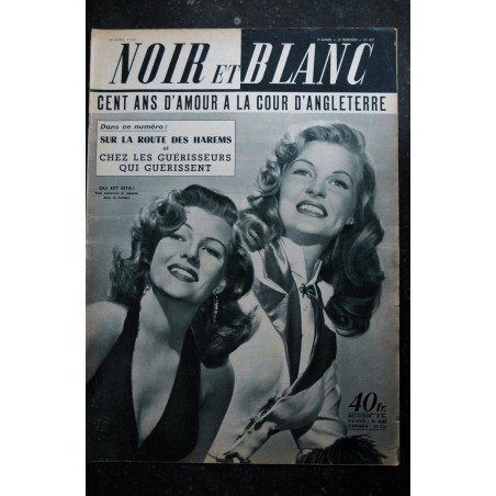NOIR ET BLANC 558 * 14 novembre 1955 * Rainier de Monaco épousera-t-il Grace Kelly - Haïlé Sélassié NOIR ET BLANC 558 * 14 novembre 1955 * Rainier de Monaco épousera-t-il Grace Kelly - Haïlé Sélassié