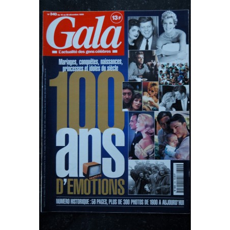 GALA 003 1993 Avril DIANA Romane BOHRINGER Jayne MANSFIELS Jodie FOSTER