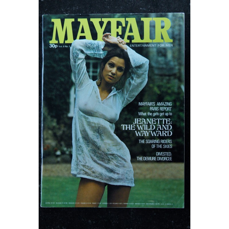 MAYFAIR UK Vol 08 N° 05   BARBARA JANE HOWARD   JEANETTE REMAIN   KATHERINE HESTERMAN