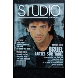 STUDIO MAGAZINE  76   1993 2 COVER P. BRUEL  + 10 p. Almodovar  BIRKIN La reine Margot Guillaume DEPARDIEU Taylor Burton