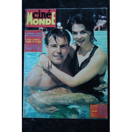 Cinémonde n° 1400  *  1961  *  BRIGITTE BARDOT  Marlon BRANDO Catherine SPAAK Jean- Claude BRIALY