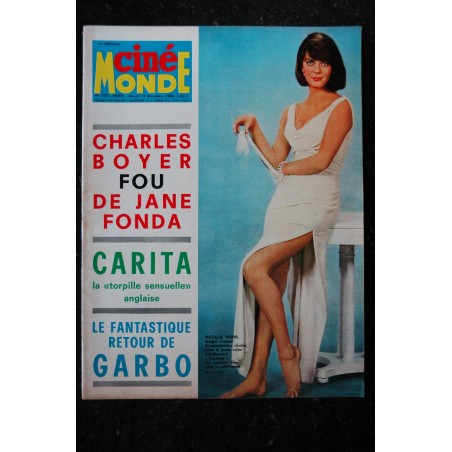Cinémonde n° 1656  CLAUDIA CARDINALE Adamo Marcel AMONT Catherine SPAAK Marina VLADY