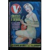 V Magazine V 59 Sélections  * 1959 *  Eté - Ces amours de monstres - Poster Pin-up BRENOT -- Dessins G. PICHARD  René CAILLE