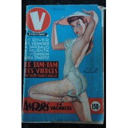 V magazine V 53 Sélections 1953 avril   René CAILLE DARBAUD GRANCHER ROYER SINGRIST MUSNIK